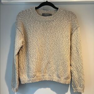 Primark Heather Oatmeal Cardigan Cozy Knit Sweater